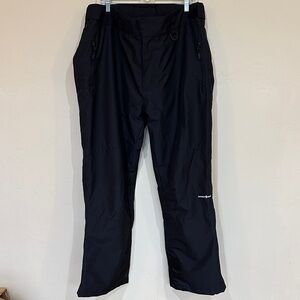 Outdoor Gear Womens Black Polar insulated Pants Snow pockets Sz 2X